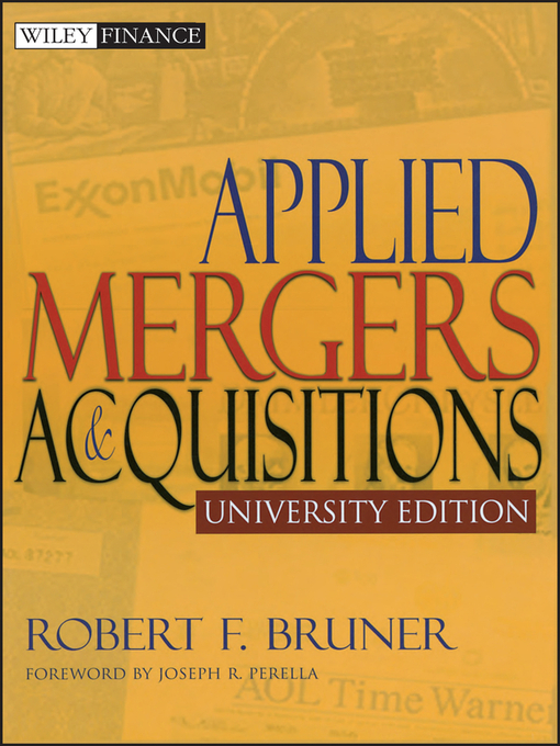 Title details for Applied Mergers and Acquisitions by Robert F. Bruner - Available